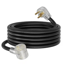 RVGUARD 250V 40 Feet Welder Extension Cord, Heavy Duty 8 AWG NEMA 6-50 STW