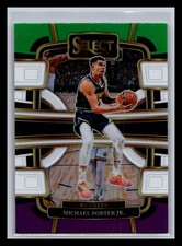 Michael Porter Jr. Denver Nuggets 2023-24 Panini Select #23 Green White Purple