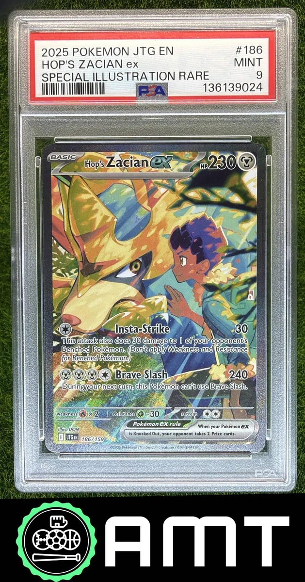 Hop's Zacian Ex 186/159 Sv09: Journey Together for sale | eBay