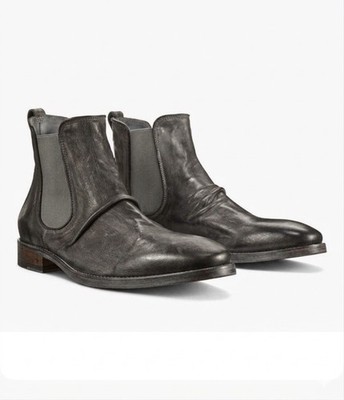 $898 John Varvatos Collection Fleetwood Leather Chelsea Boots Size 11 John Varvatos Men main image 4