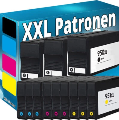 PATRONNES Pour HP 950XL 951XL OfficeJet Pro 251dw 276dw 8100 8600 8610 8 - Photo 1/4