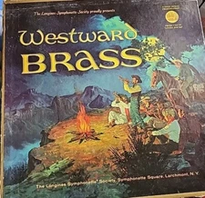Westward Brass The Longines Symphonette Society Gold Medal Vinyl records 