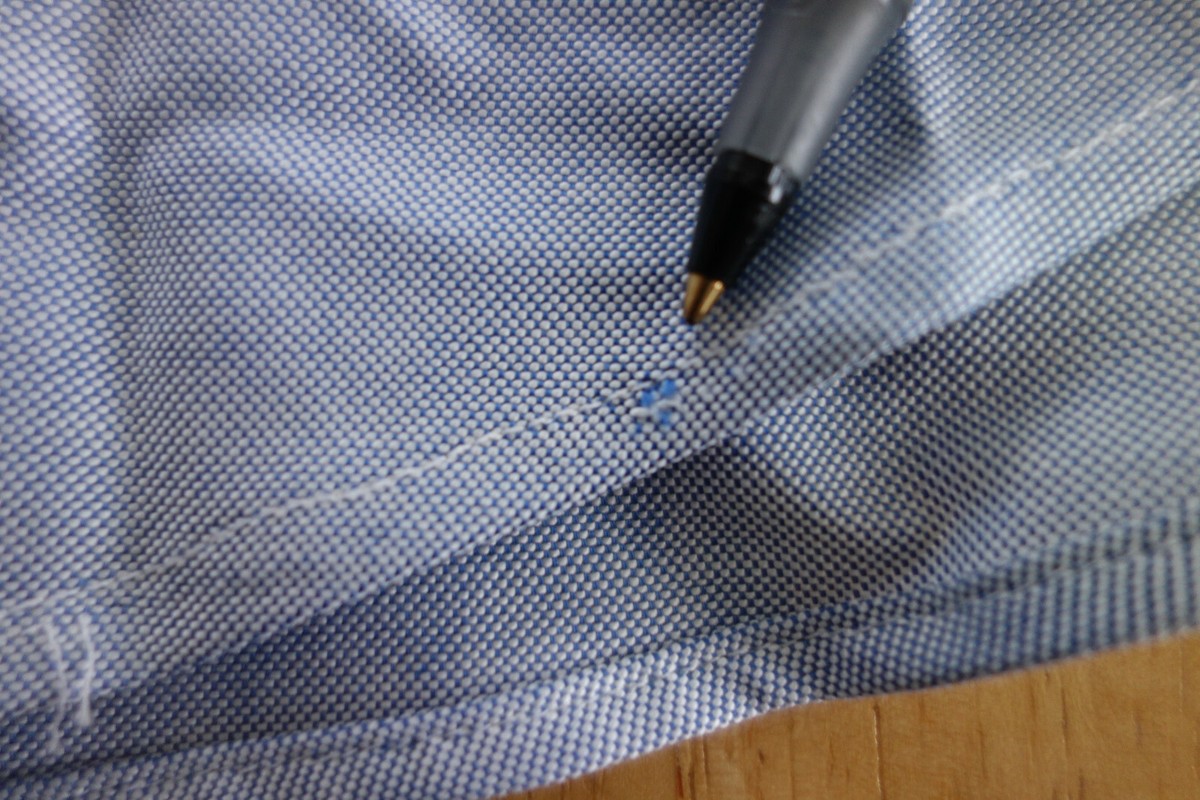 Brooks Brothers Men's Blue Classic Supima Cotton Non-Iron Dress Shirt