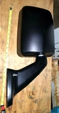 715602 VELVAC  RV MIRROR Universal  Side Fit MANUAL BLACK  Monaco Navistar NEW