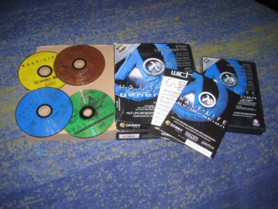 HALF LIFE GENERATION COUNTER STRIKE BLUE SHIFT OPPOSING FORCE PC BIG BOX 