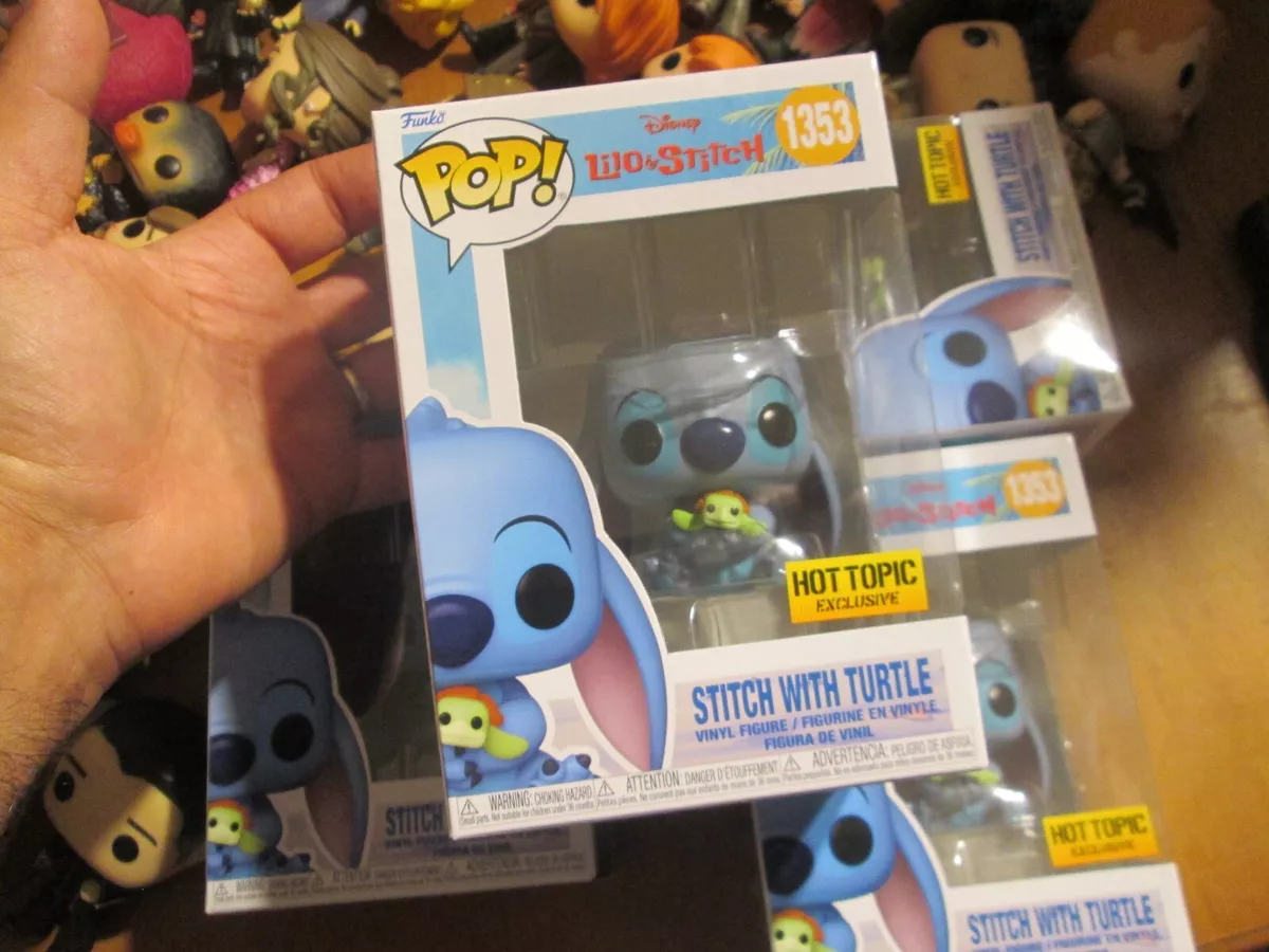 Lilo & Stitch: Stitch with Turtle Pop! Vinyl