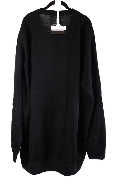 Jp 1880 Herren Feinstrickpullover Mit Merion Touch Schwarz Gr.4Xl-image