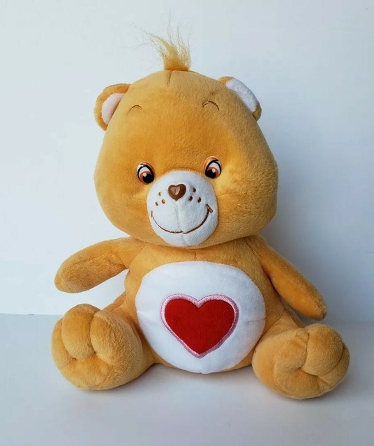 Care Bears Tenderheart Bear 10" Orange Heart Nanco 2003