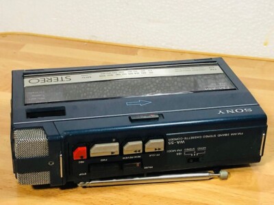 Sony Wa-55 Portable Cassette Player Walkman Vintage Audio Am/Fm