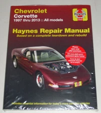 Repair Manual Chevrolet Corvette C5 + C6, Model Years 1997 - 2013