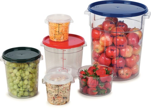 Carlisle FoodService Products Storplus Round Food Storage Container with Stac... - Picture 8 of 8