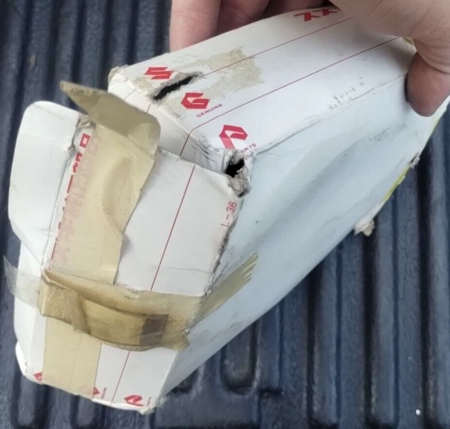 Conjunto de sapatas de freio traseiro NOS Suzuki GM 96055024 96061639 1985-88 Forsa Sprint Firefly - Imagem 4 de 4