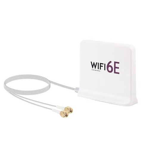 Portable 2.4G 5.8G 6G WiFi 6E Mimo Aerial With 2pcs Cable Indoor Outdoor - Zdjęcie 11 z 14