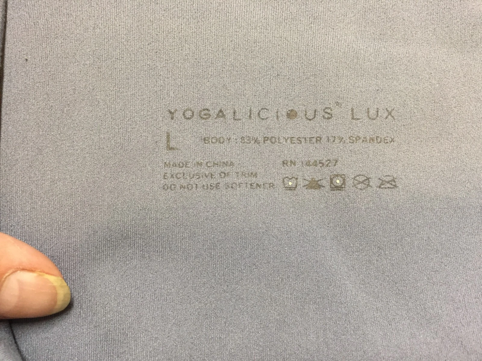 yogalicious lux capri stretch active comfort pants