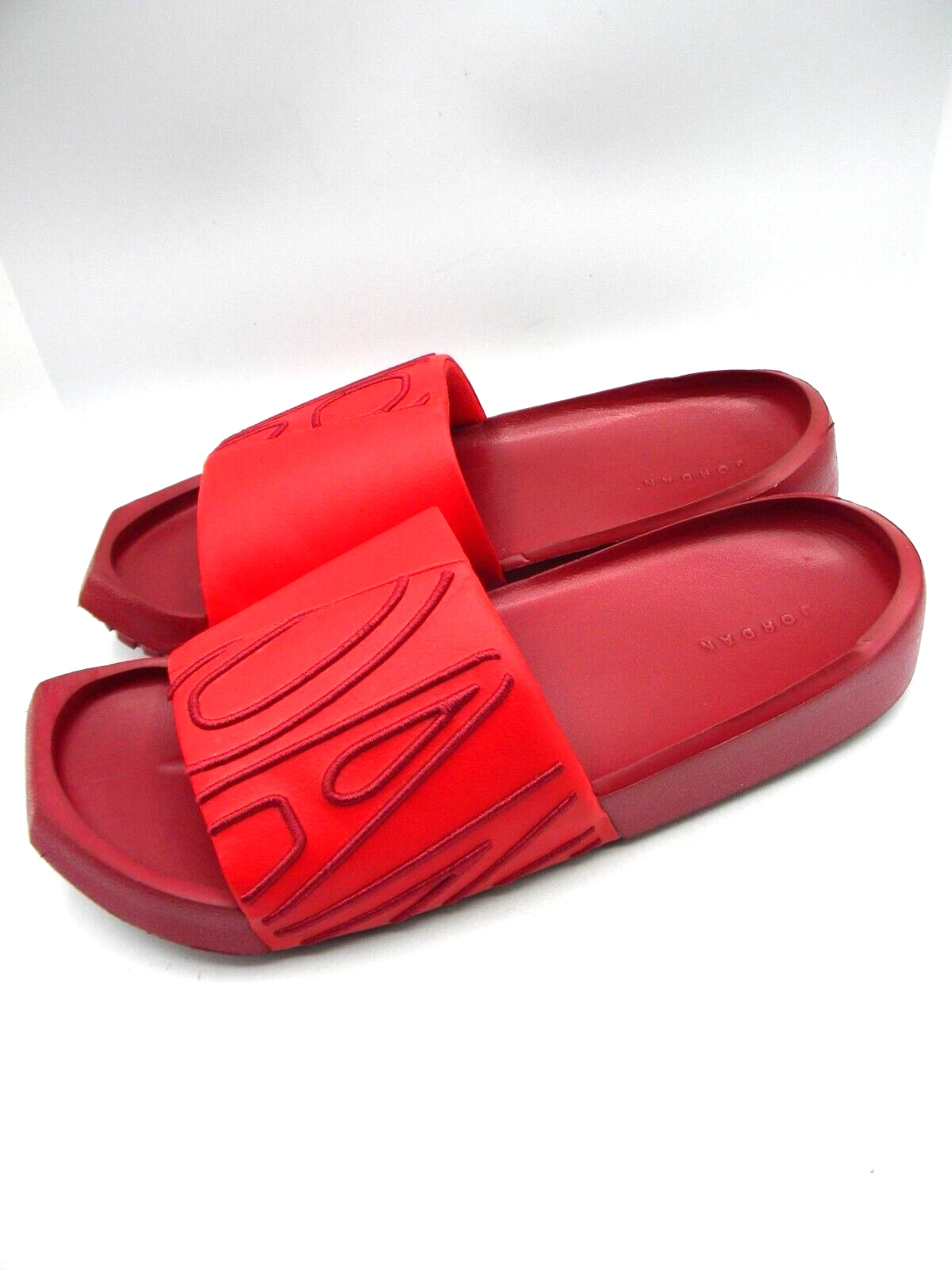 Sandali Nike Air Jordan NOLA rossi slide CZ8027 602 taglia donna EU 42 US 10