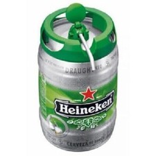 Fusto birra Heineken con spillatore 5 litri