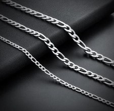 in bulk 12pcs figaro chain Stainless Steel 24'' Fashion 4.5mm NK Chain Necklace