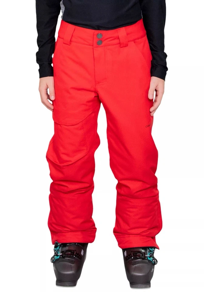 Obermeyer Talla XL 18 Rojo Jóvenes Adolescentes Niños Esquí Nieve Pantalones Foto 2 de 4