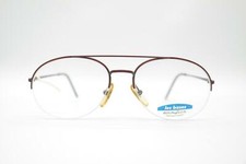 Vintage Bourgeois 3020 Copper Half-Frame Eyeglasses Frame NOS