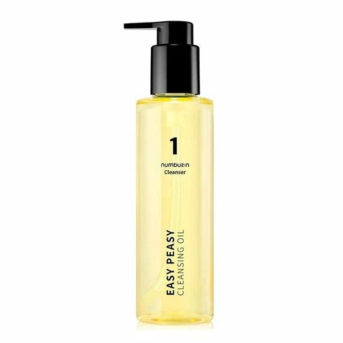 NUMBUZIN No.1 Easy Peasy Cleansing Oil, Korean cosmetics, Kbeauty, sample