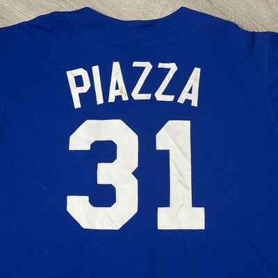 Team Issue MIKE PIAZZA Los Angeles Dodgers Jersey 50 Majestic