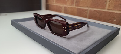サングラス VALENTINO Unisex SUNGLASSES (VLS-108B-53 BDX-GLD BORDEAUX) Valentino V-CINQUE VLS-108B | BDX-GLD | Hand Crafted Premium
