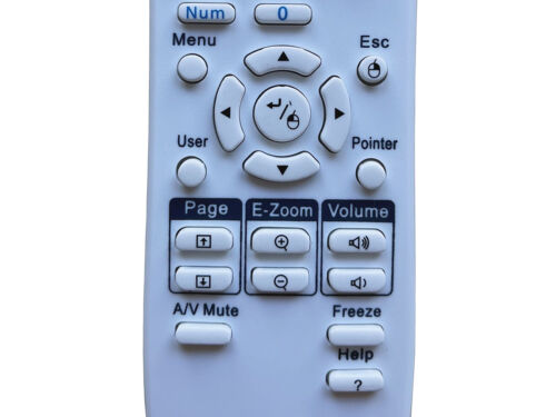 Remote Control Fit For Epson Projector 1930 1935 1950 1955 1960 1965 1940W 1945W - Picture 2 of 4