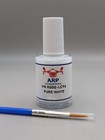 For VW Code 0Q0Q-LC9A PURE WHITE Touch up Paint + Fine Tipped Brush