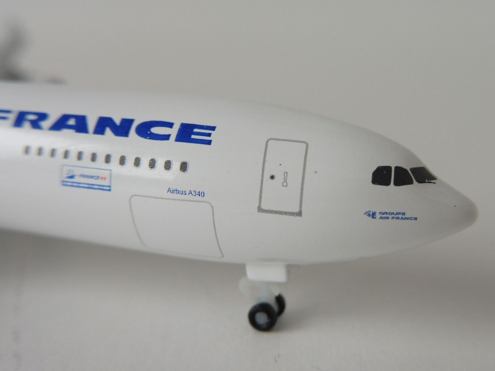 AIR FRANCE FOOTBALL 1998 Airbus A340-300 1/500 Herpa 531412 A340 A 340