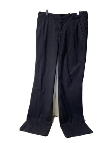 Athleta 'Tear Away B4 U Play' Womens Stretch Athleisure Black Pants Size 6
