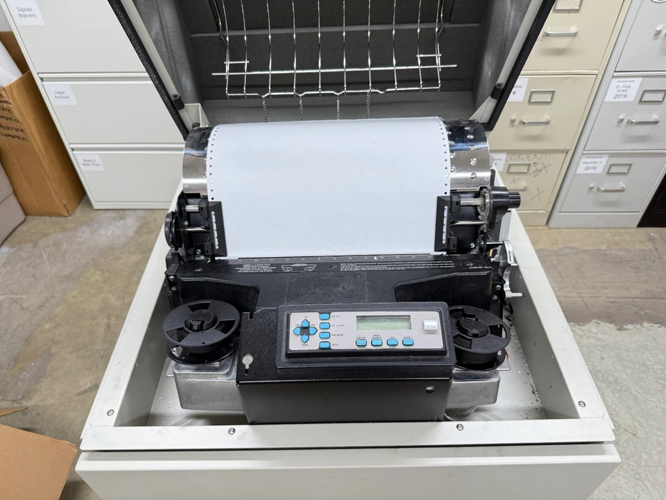 Printronix PSA P5205B Line Matrix Printer USED*LOCAL PICK UP ONLY BALTIMORE AREA - Image 4 of 4