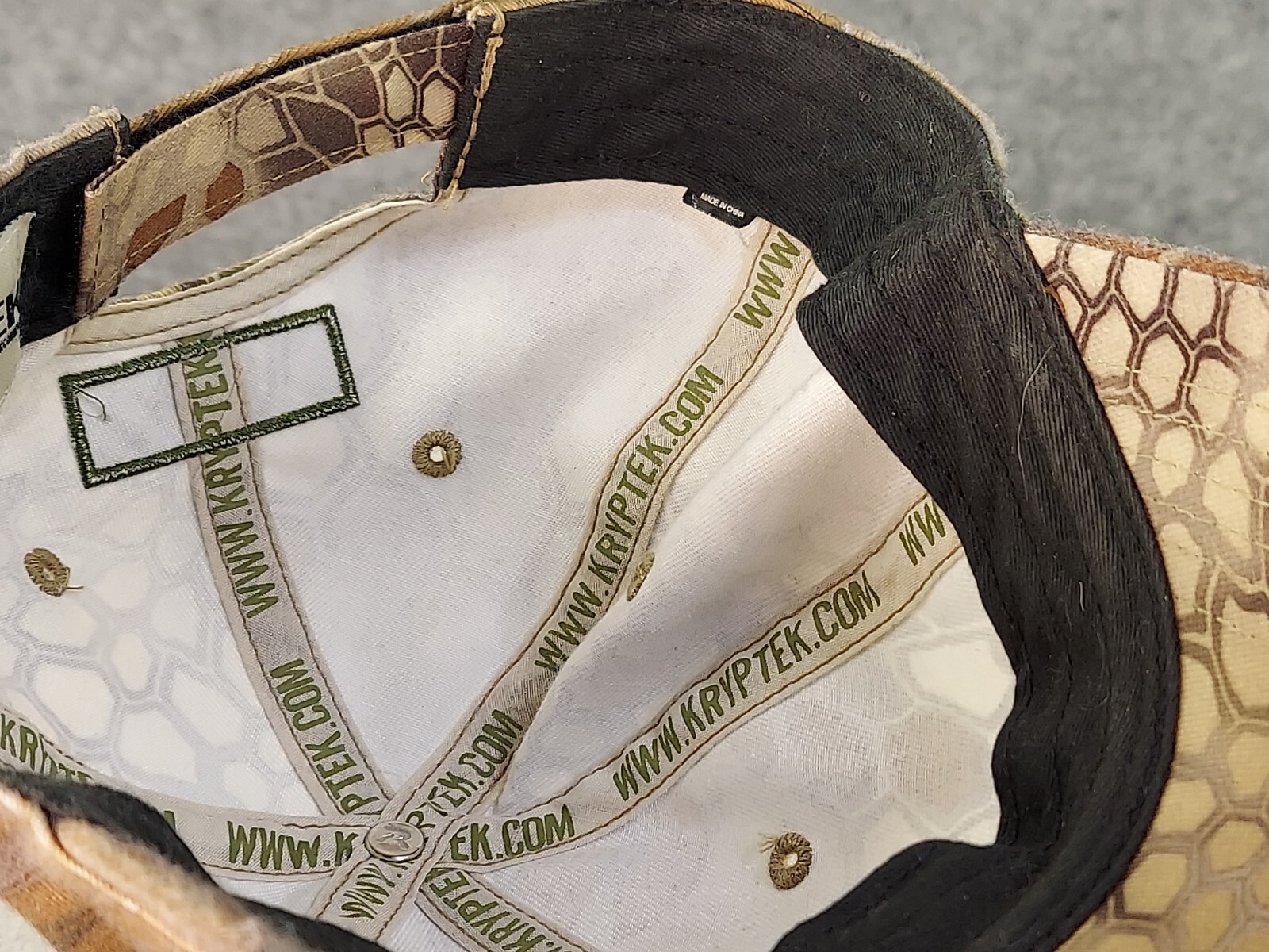 Kryptek Adjustable Hat Highlander Camo Strap Back… - image 21