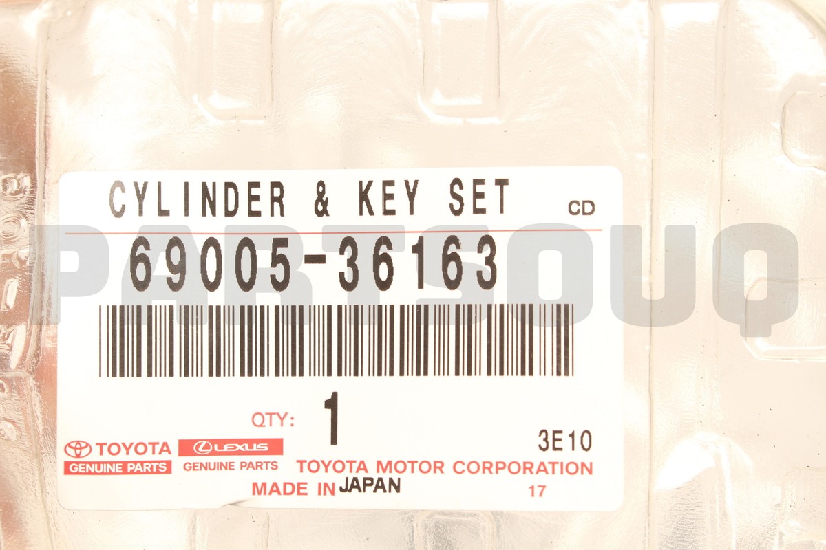 back number シングルCD20枚セット 6900536163 Genuine Toyota CYLINDER SET, LOCK 69005-36163 | eBay