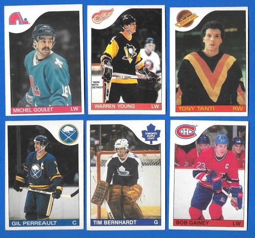 1985-86 OPC O PEE CHEE CARD 133-264 + BOX BOTTOM & TOPPS INSERT STICKER SEE LIST - Picture 74 of 369