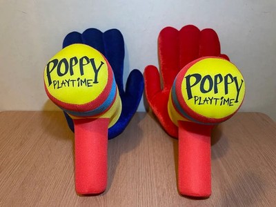 Namco Poppy Playtime Huggy Waggy Grab Pack Plush Set Red & Blue Hand Color japan