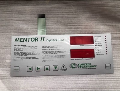1PCS New For Mentor II Digital DC Drive Membrane Keypad