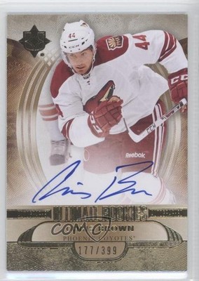 2013-14 Ultimate Collection Rookies 177/399 Chris Brown #123 Rookie Auto RC 0c3