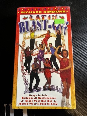 GoodTimes Entertainment Richard Simmons-Latin Blast-Off VHS NR Exercise 2001