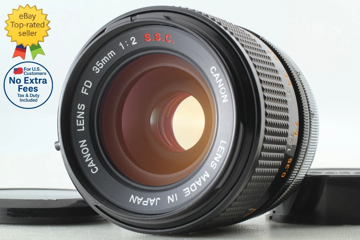 Canon FD 35mm f/2 Camera Lenses for sale | eBay