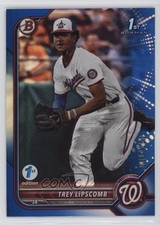 2022 Bowman Draft 1st Edition Blue Foil 1/150 Trey Lipscomb #BD-197 0c6