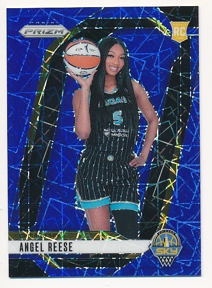 ANGEL REESE 2024 PANINI PRIZM WNBA BLUE VELOCITY #147 RC ROOKIE SKY MINT