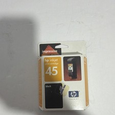 HP 45 Black Genuine Original Inkjet Print Cartridge for HP Printers