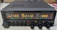 KENWOOD TM-741 FM Multibander 144/430 MHz + ZAP R-12 / CF-4160 Power-Confirmed