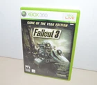 XBOX 360 FALLOUT 3 GAME OF THE YEAR EDITION Video Game Tested Working Bethesda