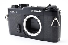Meter Works Near MINT   Voigtlander Bessa-L Black 35mm Film Camera From JAPAN