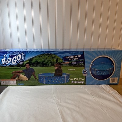 Hogo One Pet Pool For Dogs. 4' × 12'' H20 Go Pets #39663101