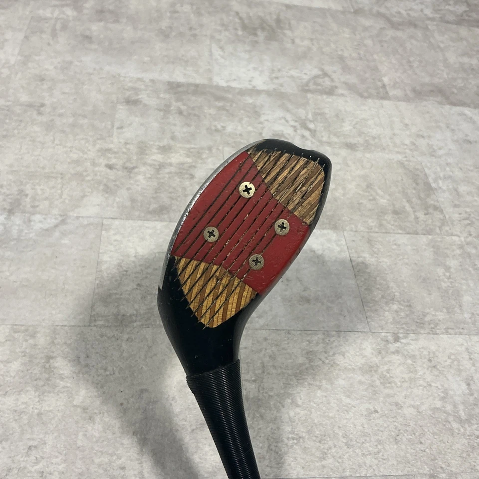 Vintage Ben Hogan Speed Slot Persimmon Driver 1 Wood Regular Shaft Hogan Handle - Image 2 of 4