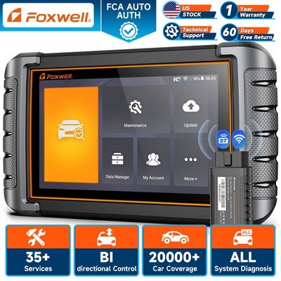Foxwell NT809 BT OBD2 Scanner All System Bidirectional Car Diagnostic Tool TPMS