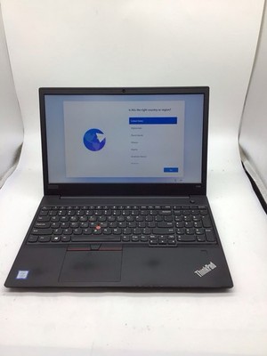 Lenovo ThinkPad E580 15.6'' Laptop i5-7200 8GB RAM 500GB HDD Windows 11 P Used RD