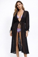 Atmos&Here Black Overdress - Size 16